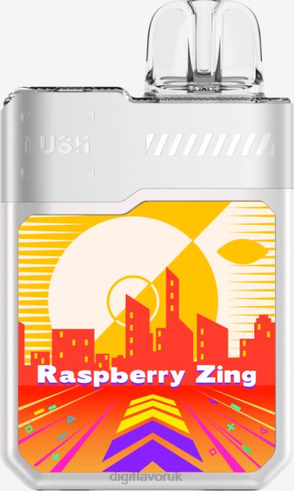 Digiflavor London - F6RX12 Raspberry Zing Digiflavor Geekbar LUSH Disposables