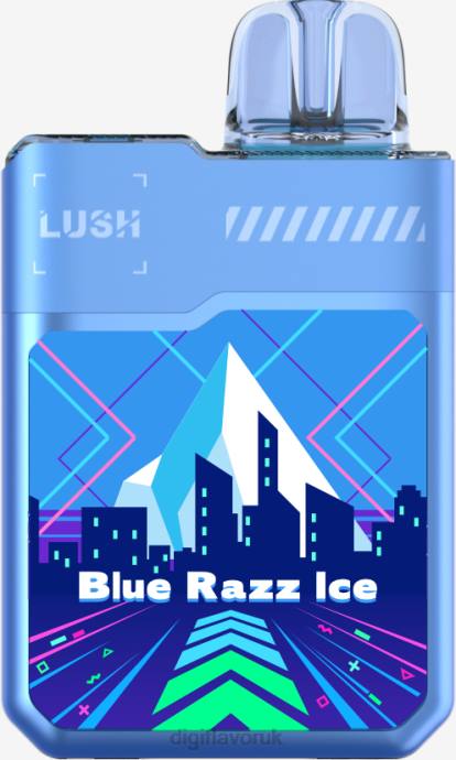 Digiflavor UK - F6RX4 Blue Razz Ice Digiflavor Geekbar LUSH Disposables