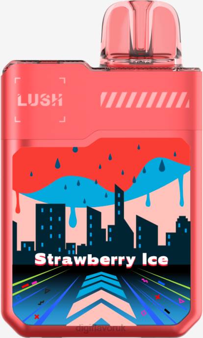Digiflavor pod - F6RX13 Strawberry Ice Digiflavor Geekbar LUSH Disposables