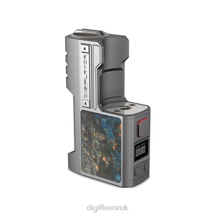 Digiflavor vape pods - F6RX108 Silver Gray Stabwood Digiflavor Z1 SBS 80W Mod